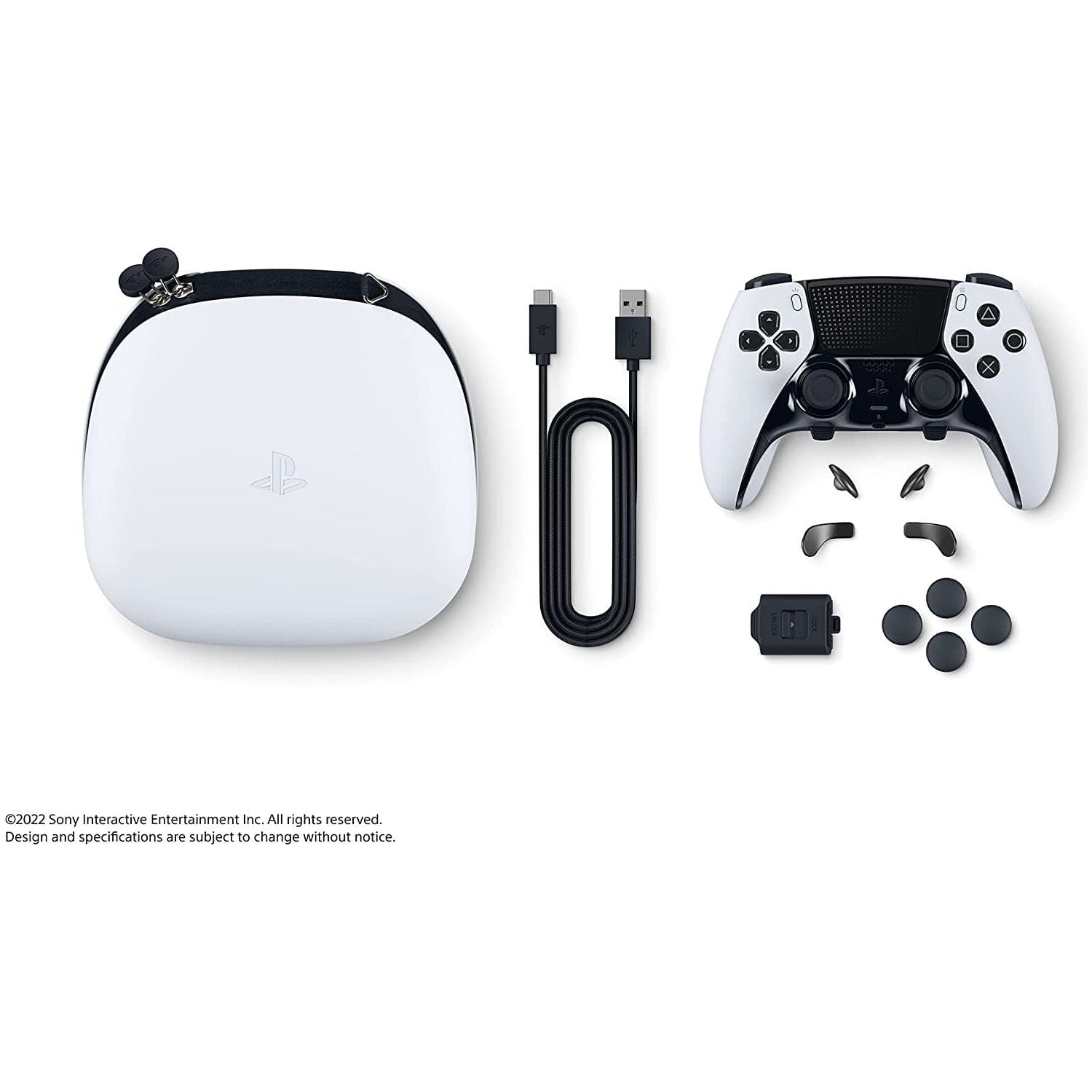 Gadcet.com,Sony DualSense Edge PS5 Wireless Controller - White - Gadcet.com